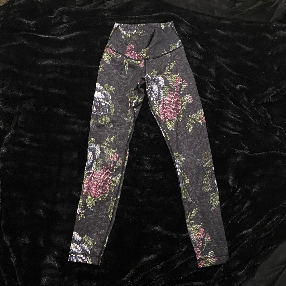 RARE floral leggings